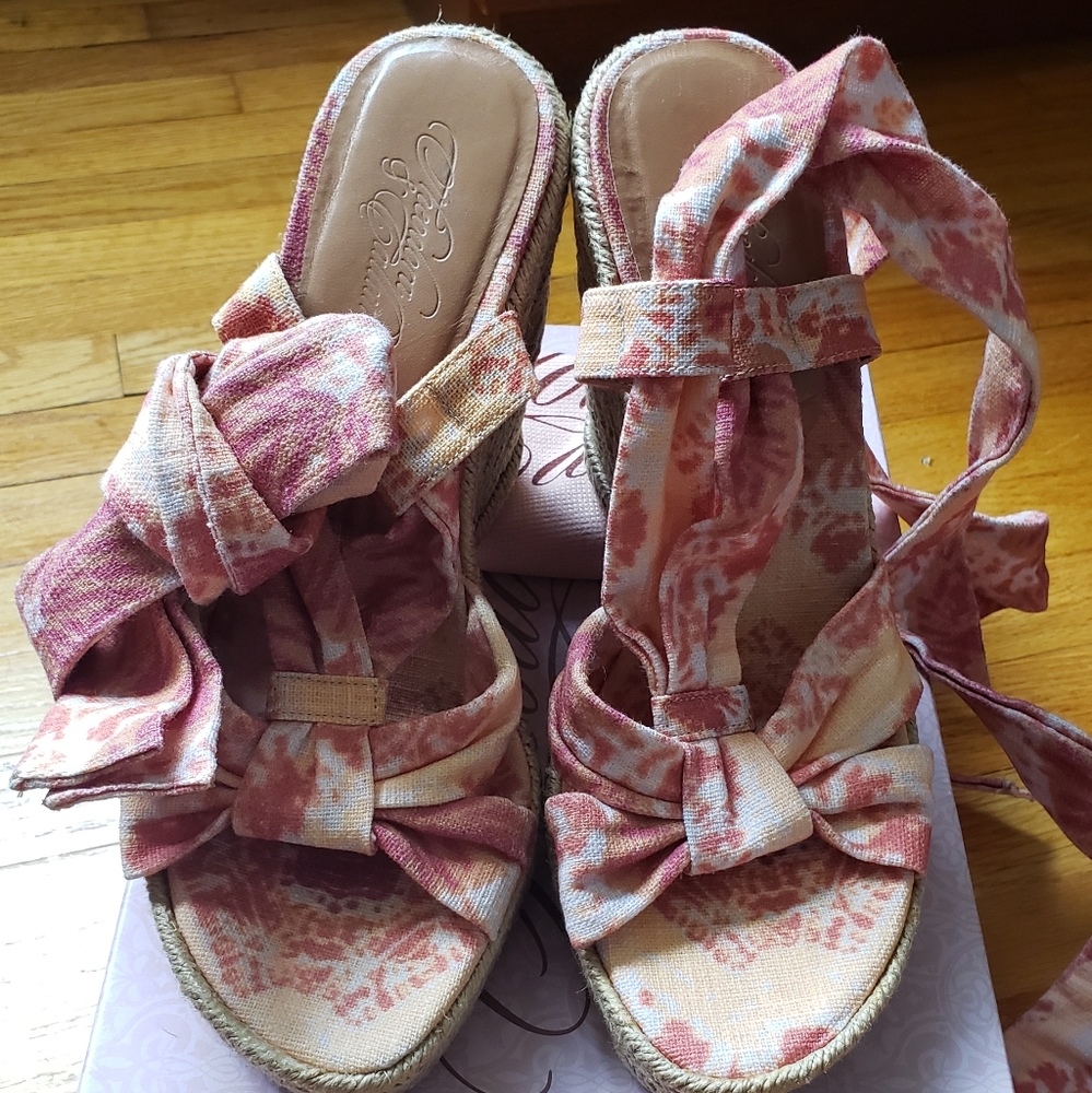 StuartWeitzman espadrille wedge